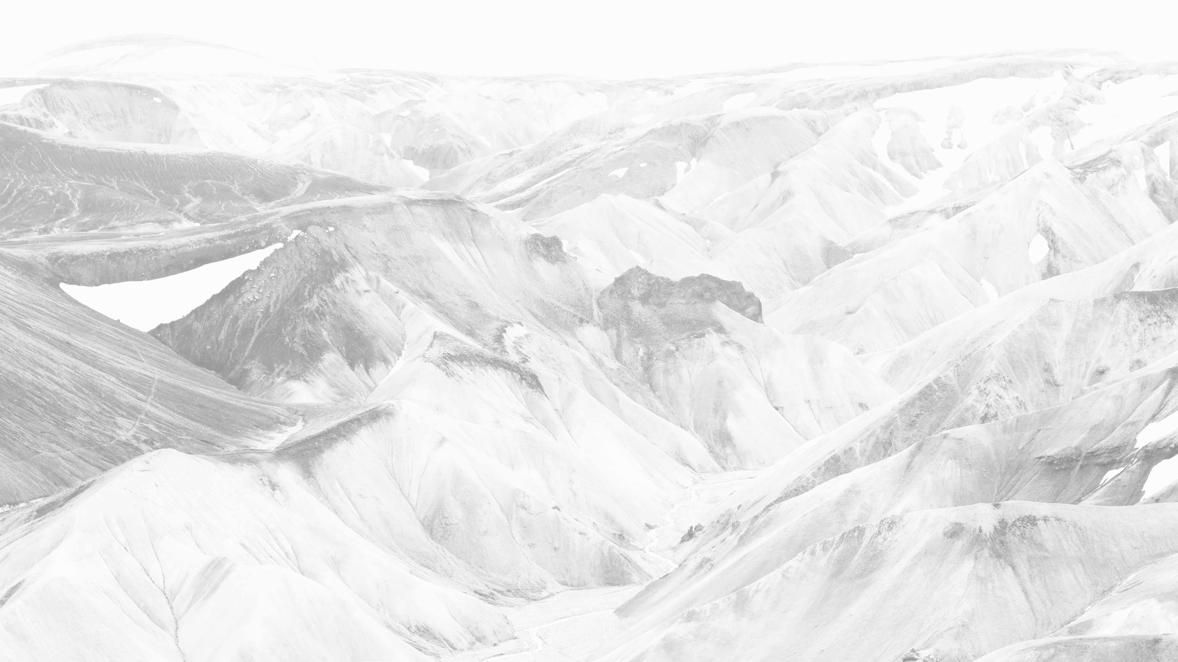 A image that shows a mountain range 